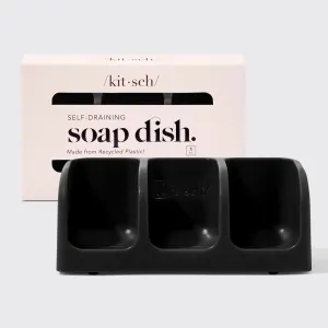 KITSCH - SELF DRAINING SOAP DISH