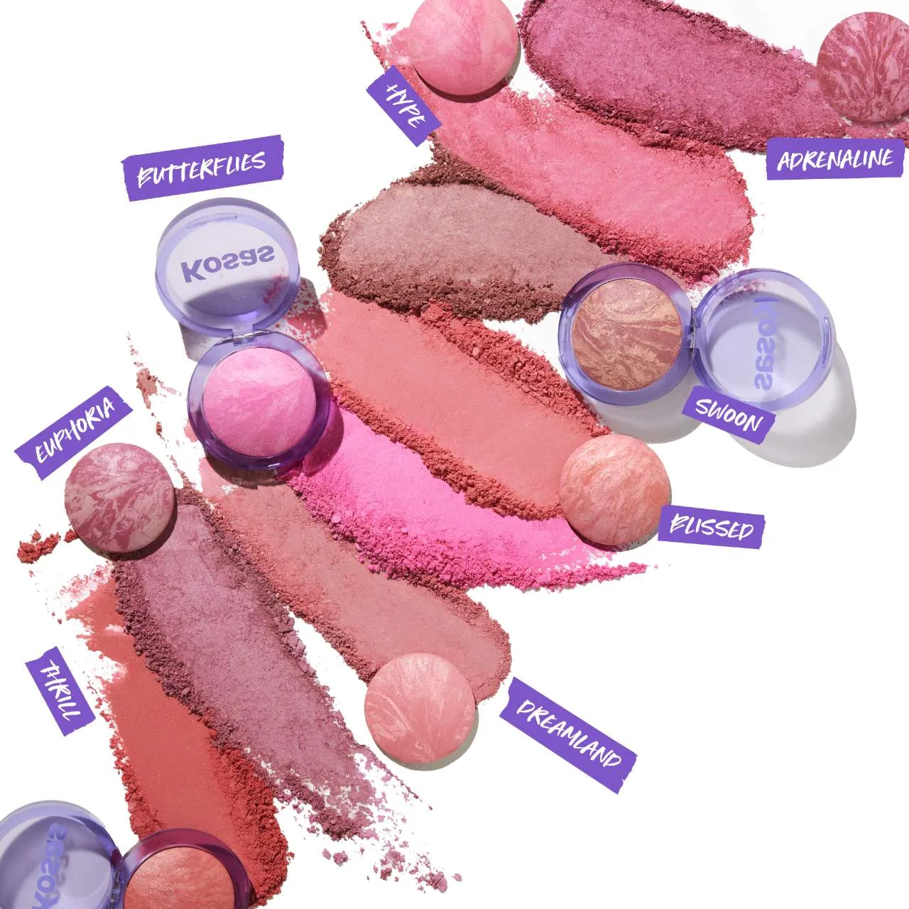 Kosas  Blush is Life Baked Talc-Free Dimensional   Brightening Blush (many shades)