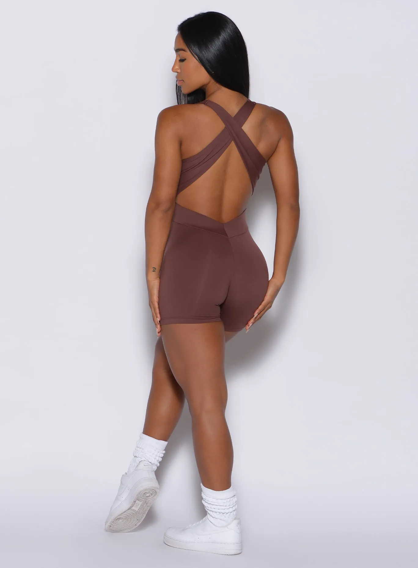 Laced Bodysuit Shorts Bombshell
