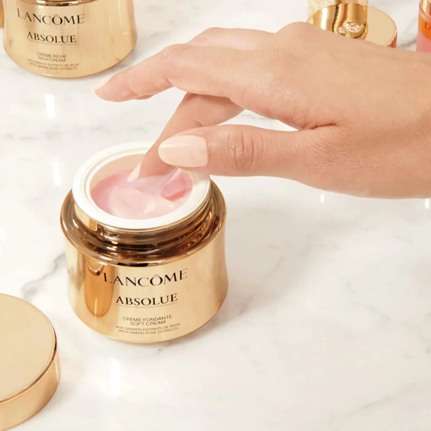 Lancme Absolue Revitalizing & Brightening Soft Cream with Grand Rose Extracts 60ml NWOB