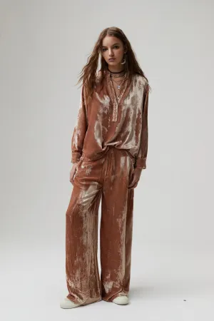 LANHTROPY - NIKKA VELVET SHIRT
