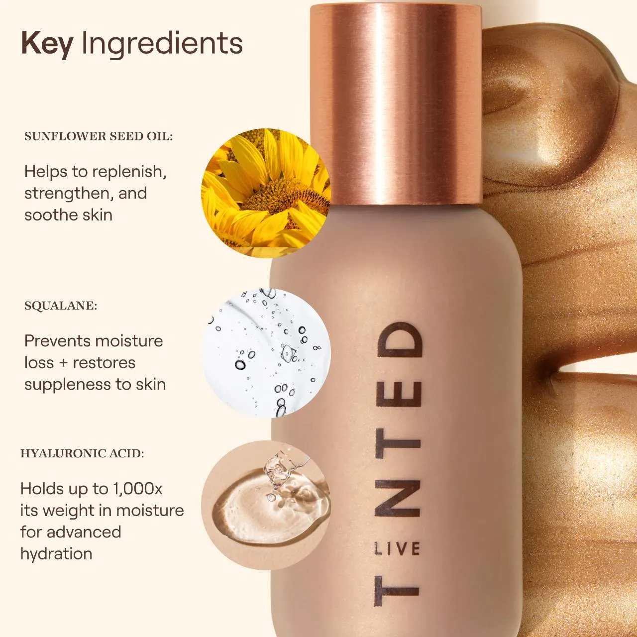 Live Tinted  Hueglow Liquid Highlighter Drops - Dawn NIB