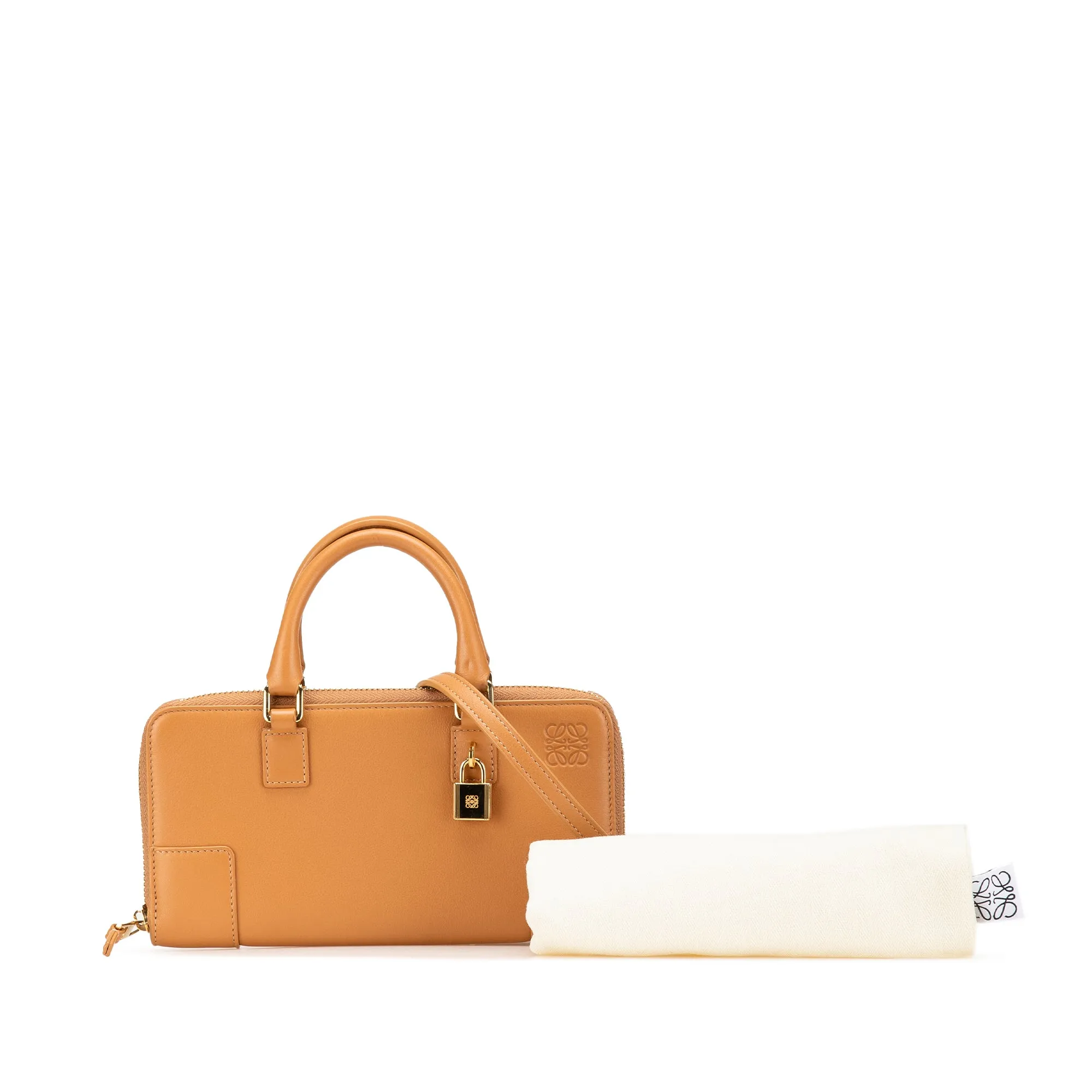 LOEWE Leather Amazona Wallet on a strap