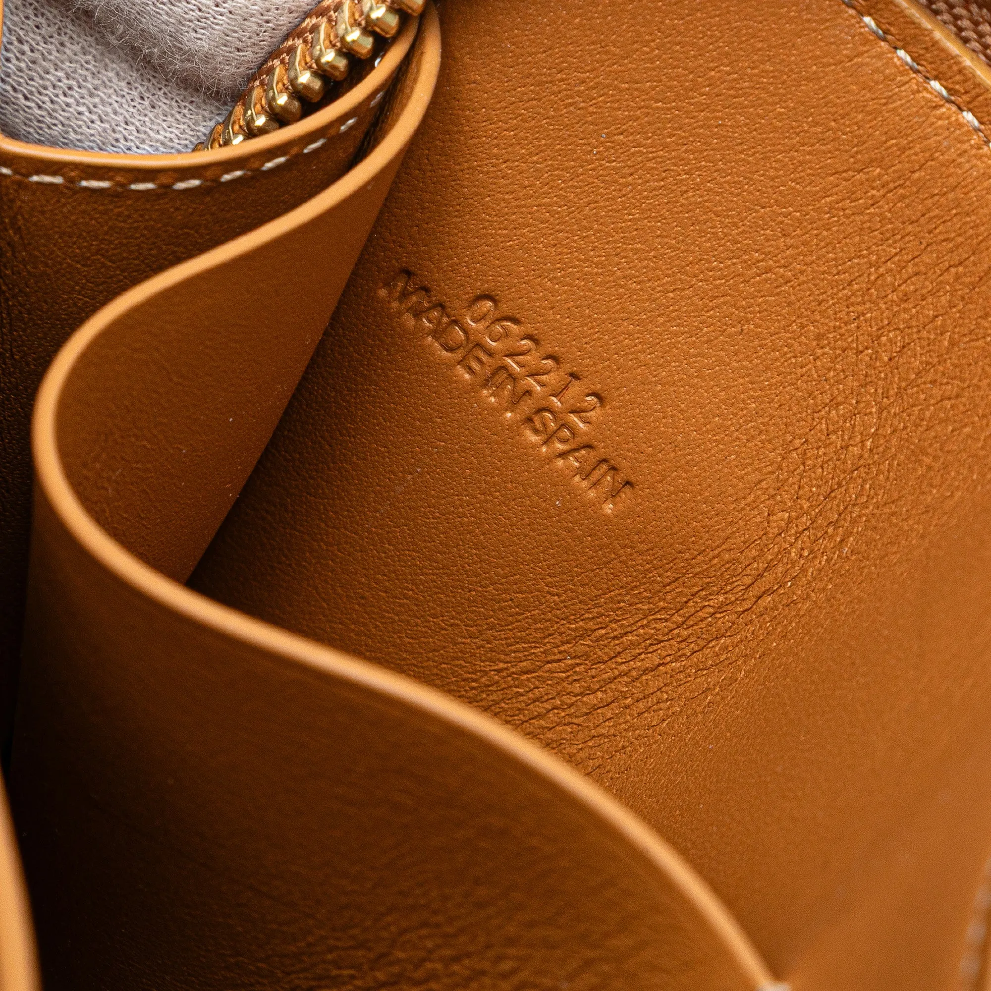 LOEWE Leather Amazona Wallet on a strap