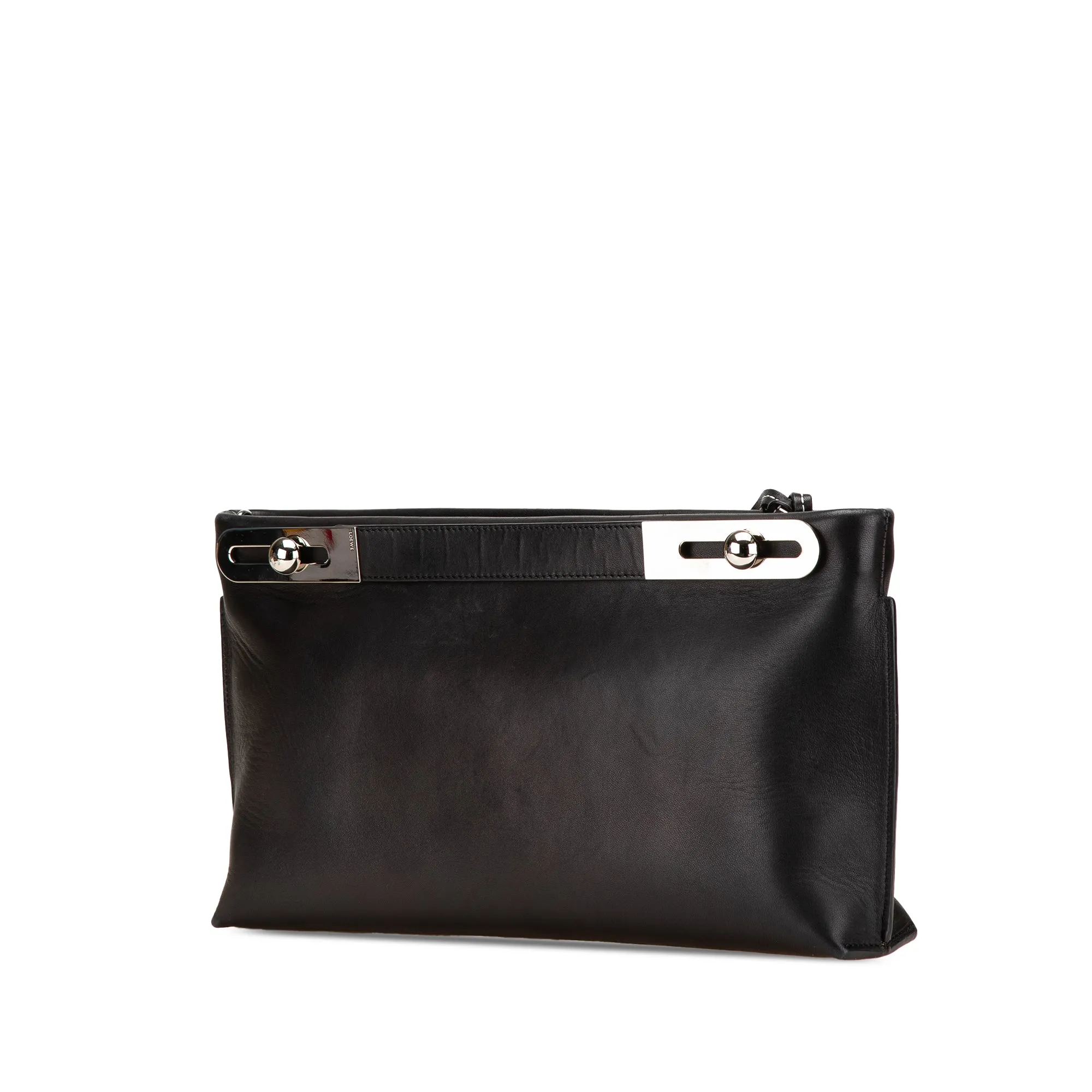 LOEWE Small Leather Missy Satchel Black
