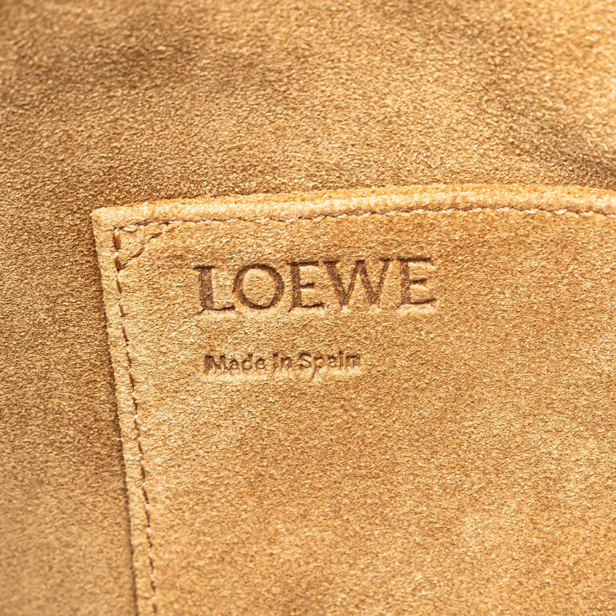 LOEWE Small Leather Missy Satchel Black