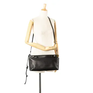 LOEWE Small Leather Missy Satchel Black