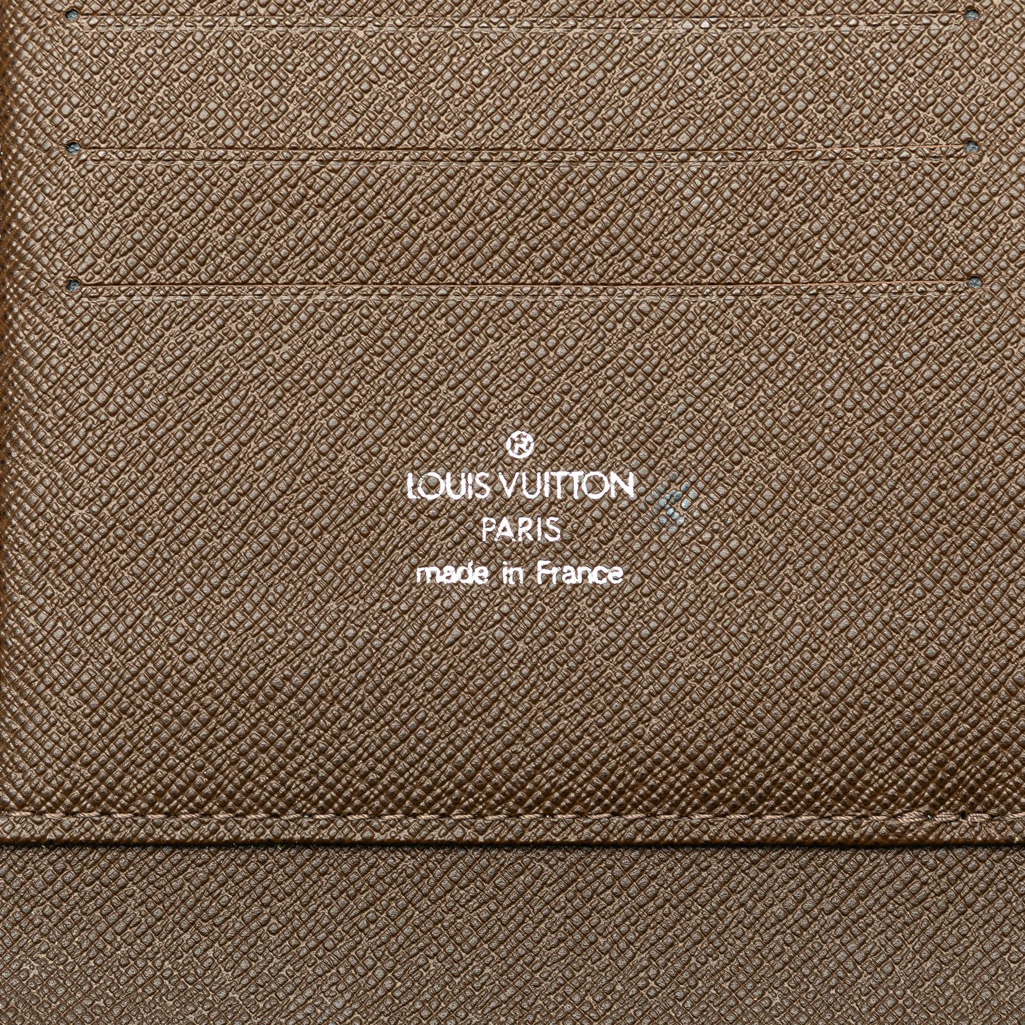 Louis Vuitton Taiga Atoll Organizer Brown