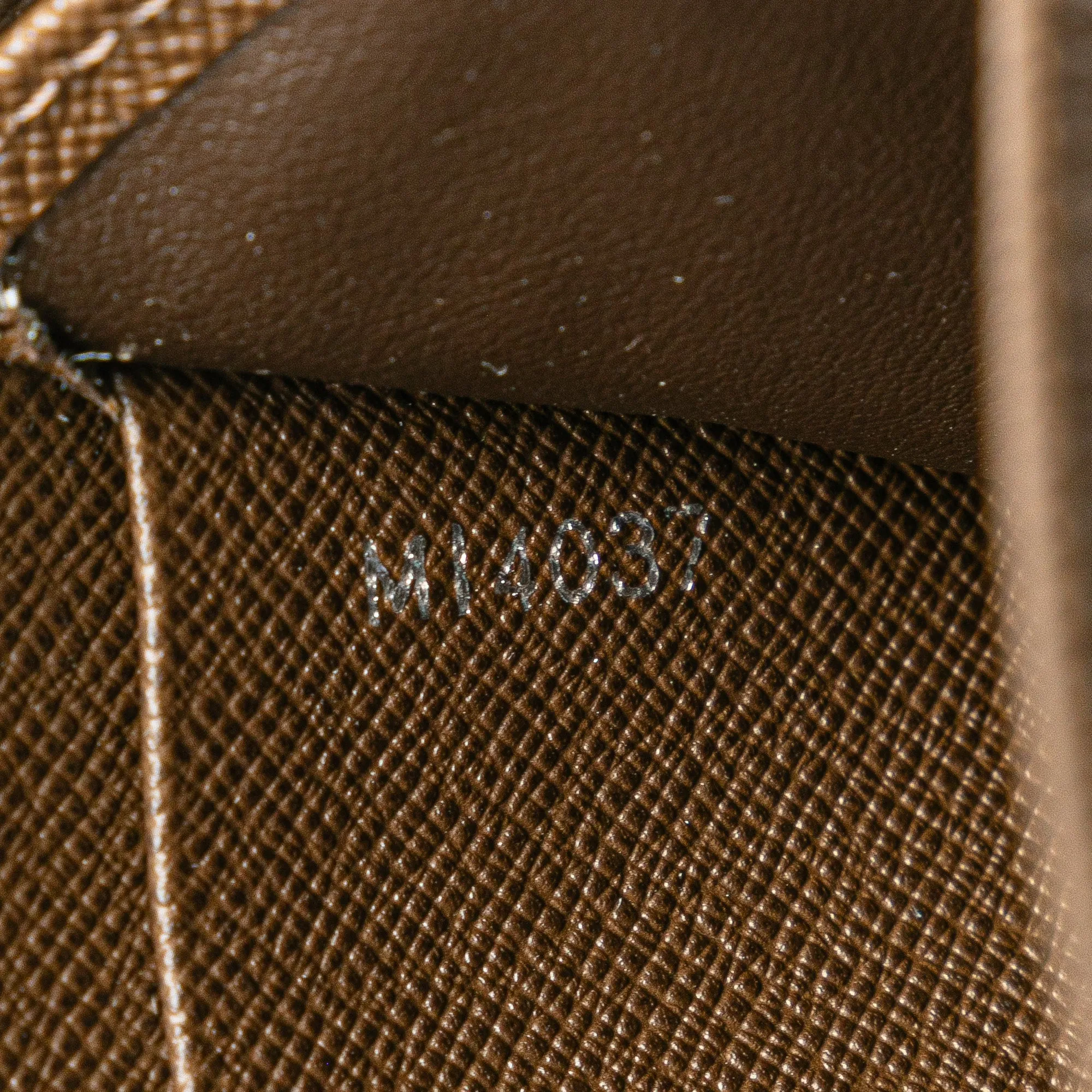 Louis Vuitton Taiga Atoll Organizer Brown