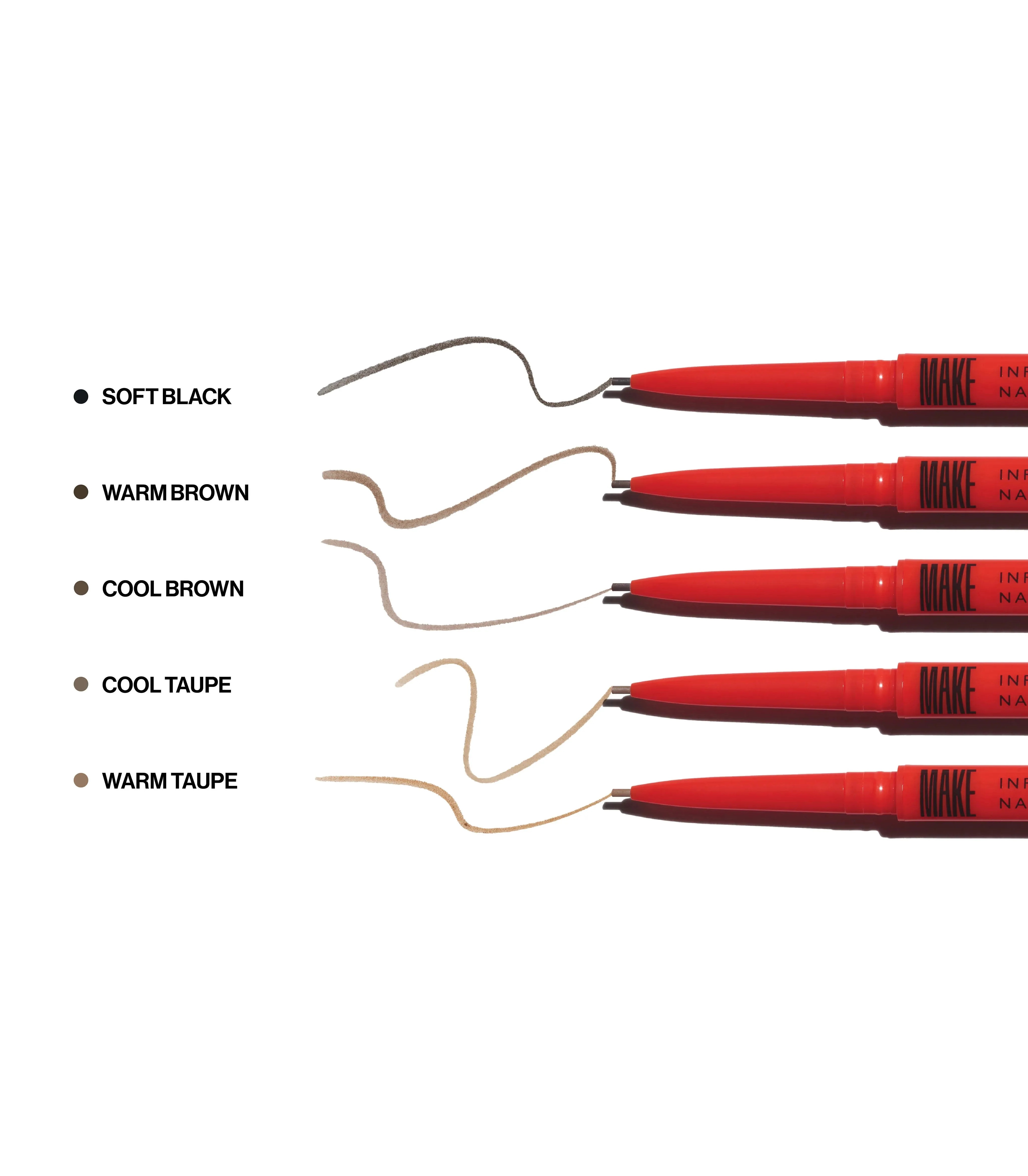 MAKE Infinite Brow Nano Pencil (several Shades) NIB