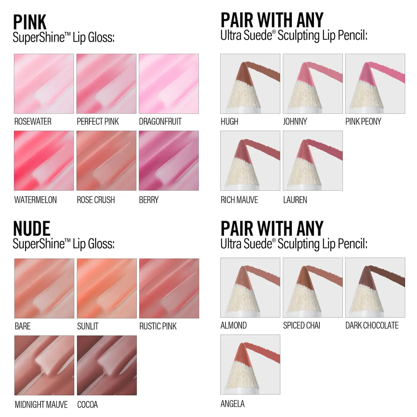 MAKEUP BY MARIO  Hydrating SuperShine Lip Gloss (several shades) NWOB