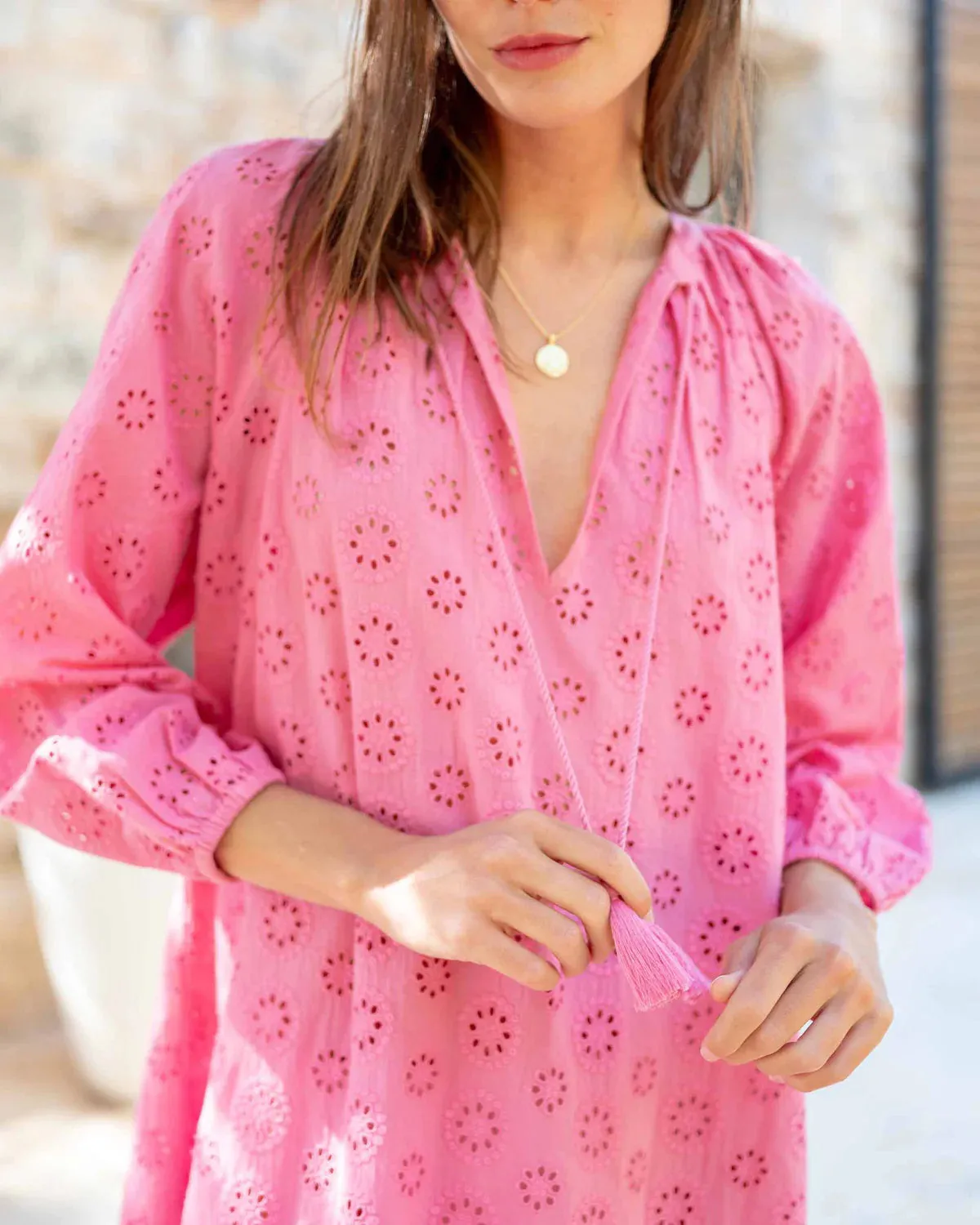 MERSEA - DAISY EYELET DRESS