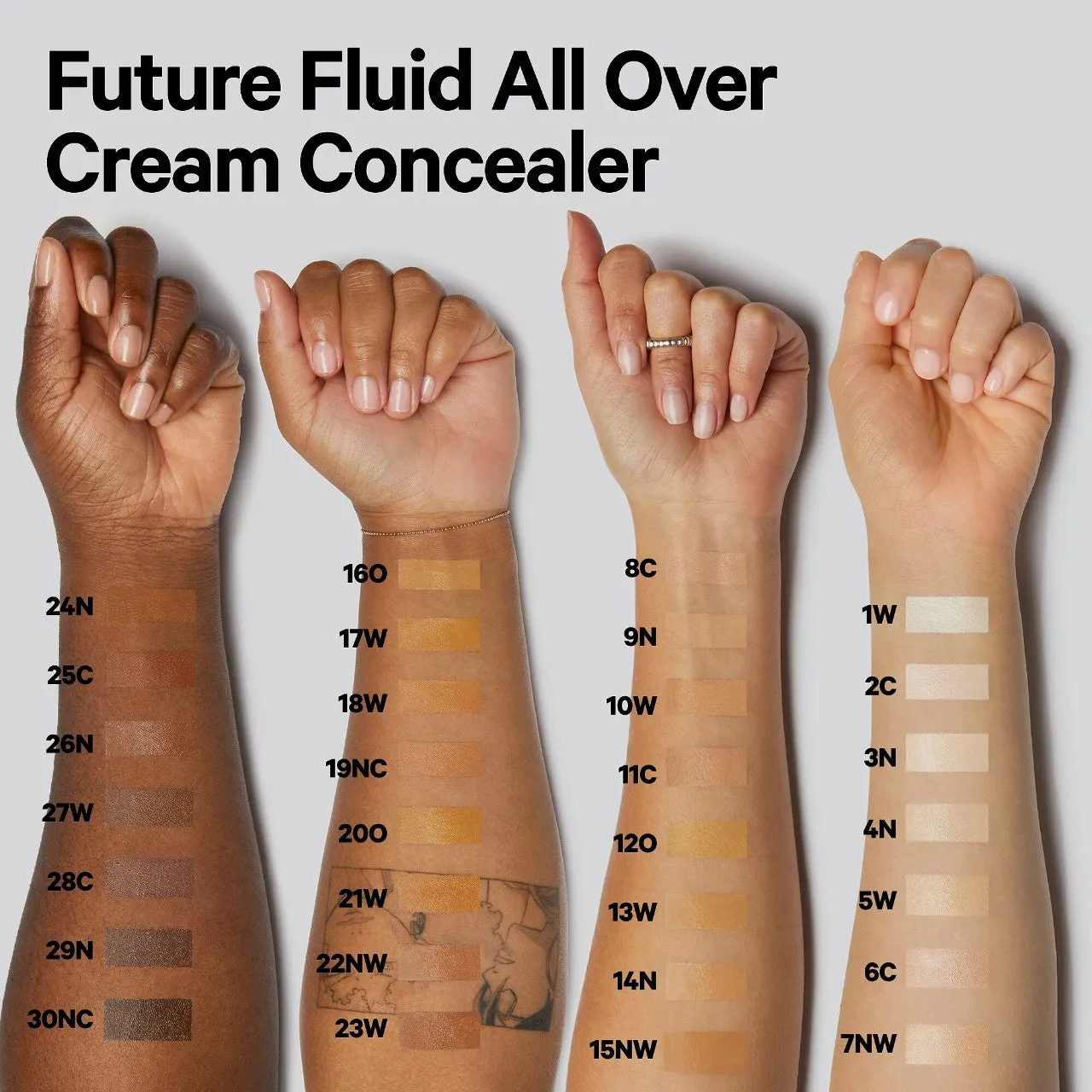MILK MAKEUP Future Fluid All Over Medium Coverage Hydrating Concealer (several shades) NIB