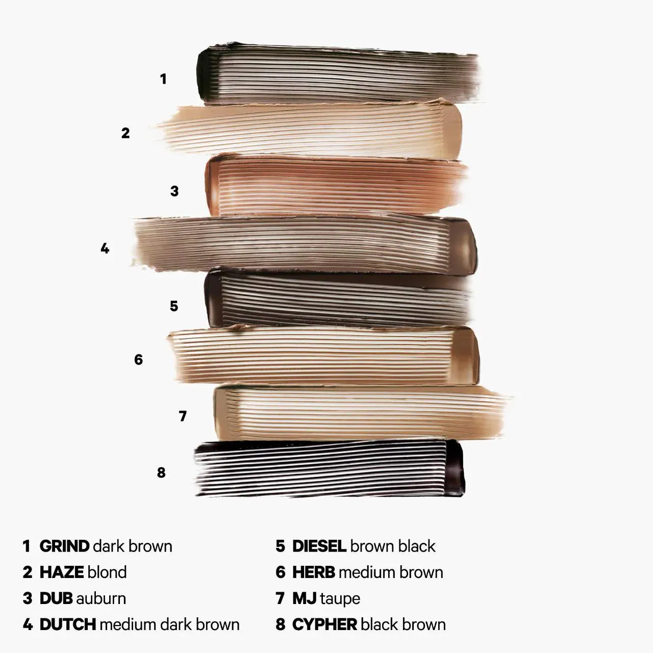 MILK MAKEUP KUSH High Roll Defining Tubing Eyebrow Gel - Many Shades NWOB