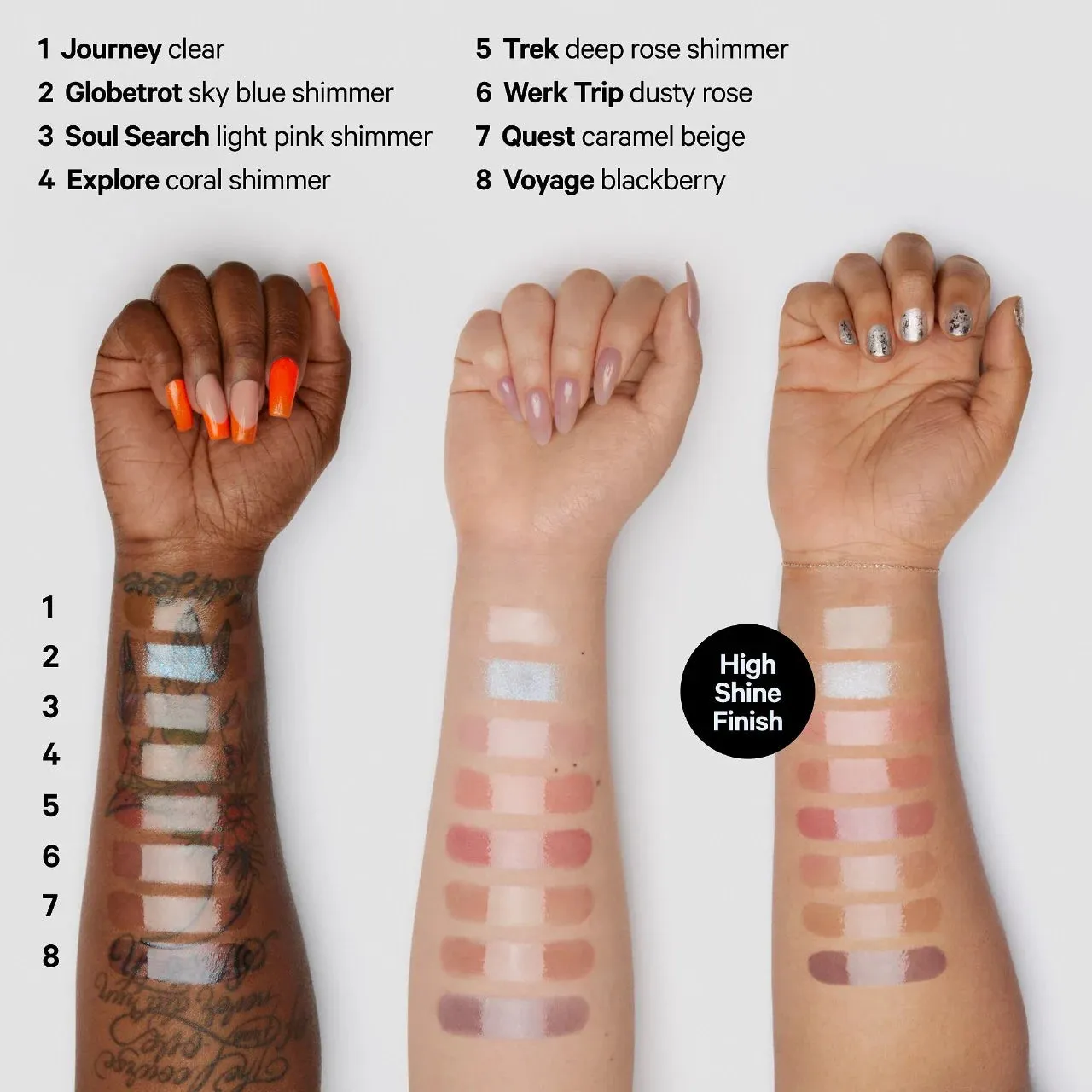 MILK MAKEUP Odyssey Hydrating Non-Sticky Lip Oil Gloss (many shades) NIB
