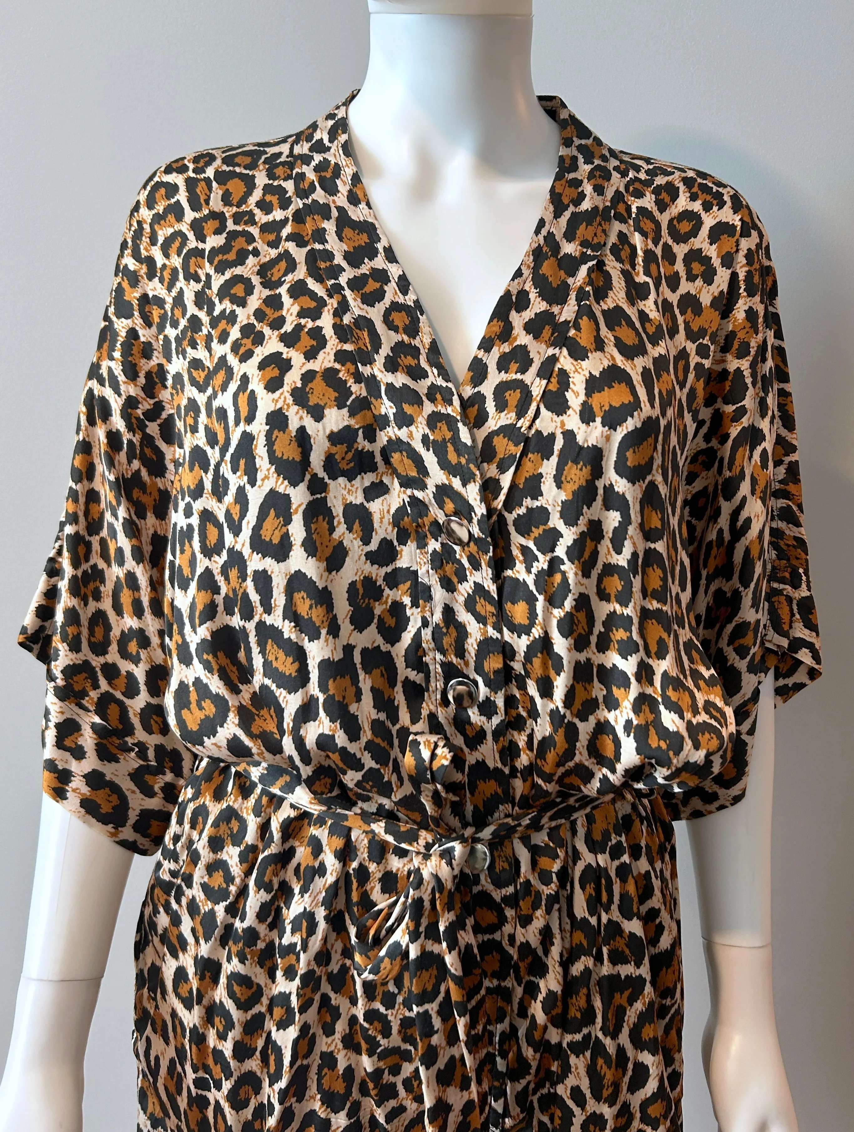Overlover Animal Print Romper Size M
