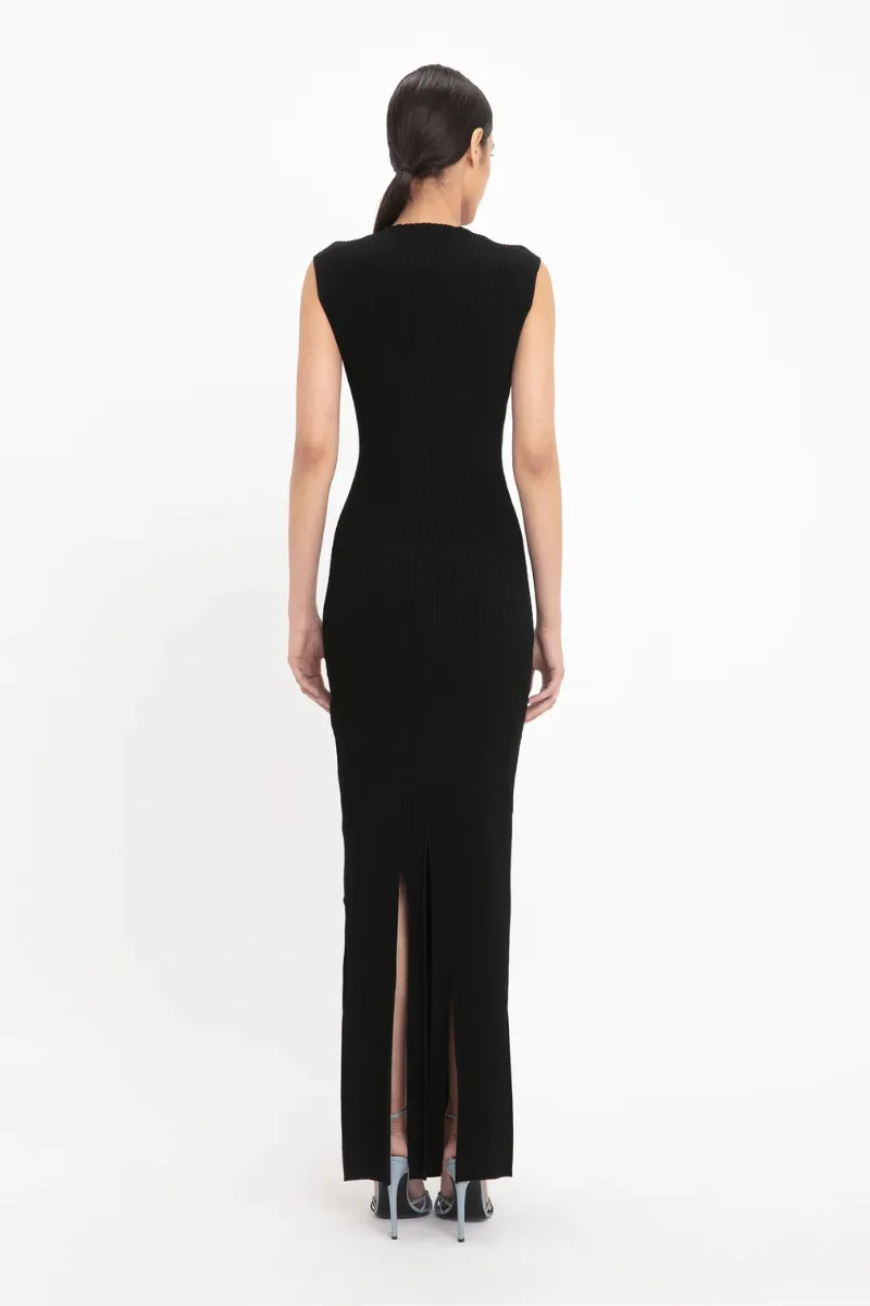 Plait Detail Sleeveless Dress