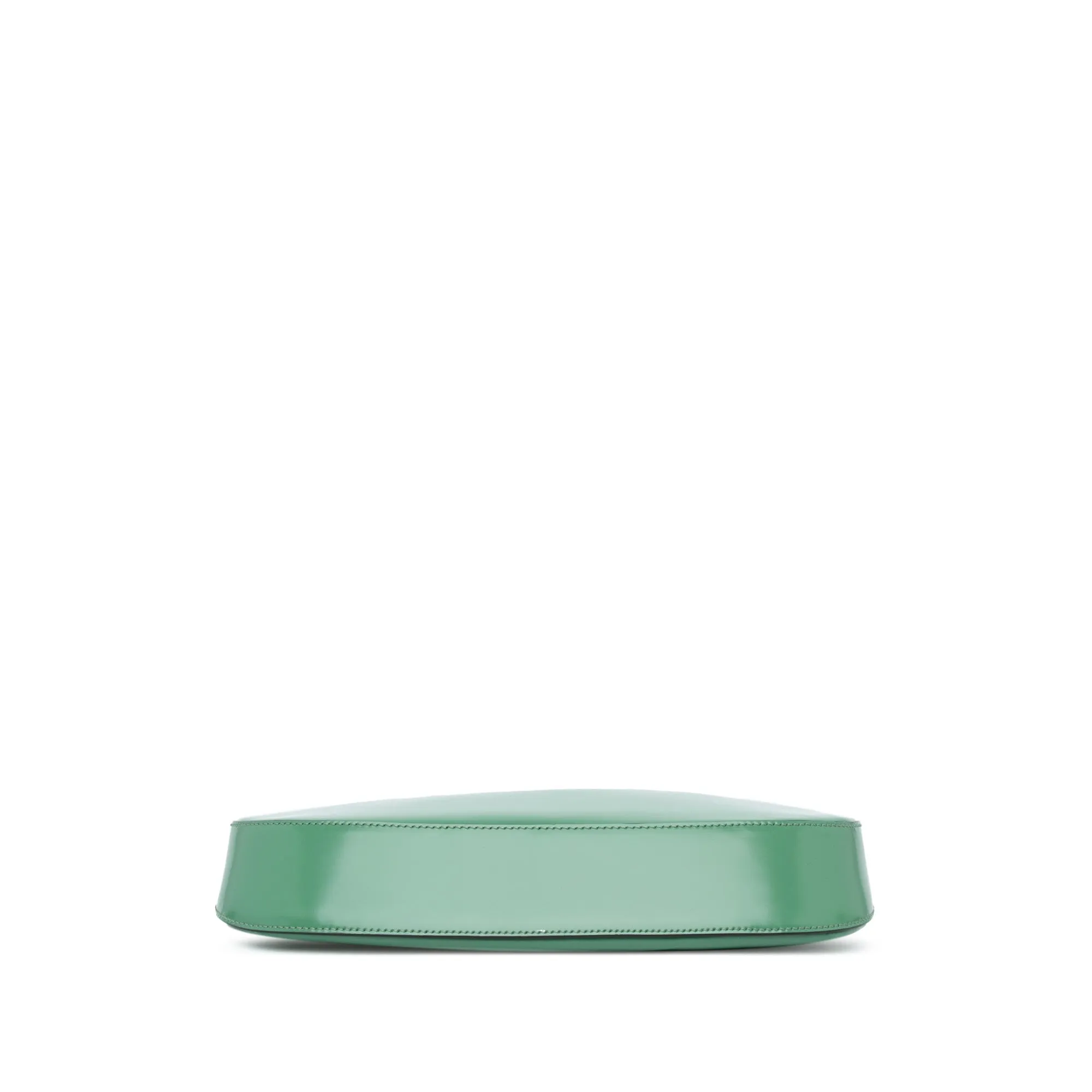 Prada Spazzolato Cleo Shoulder Bag Green