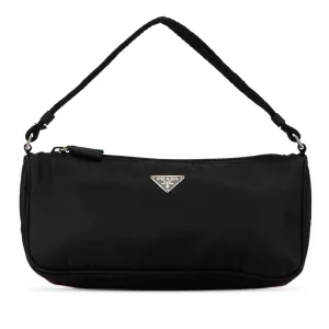 Prada Tessuto Shoulder Bag Black