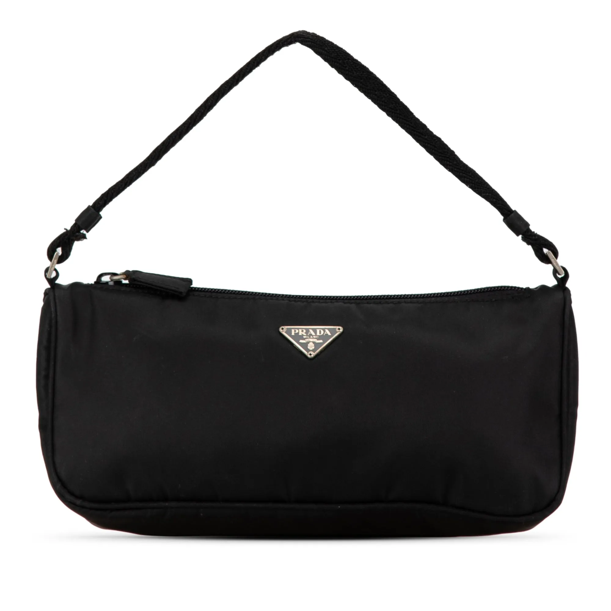 Prada Tessuto Shoulder Bag Black