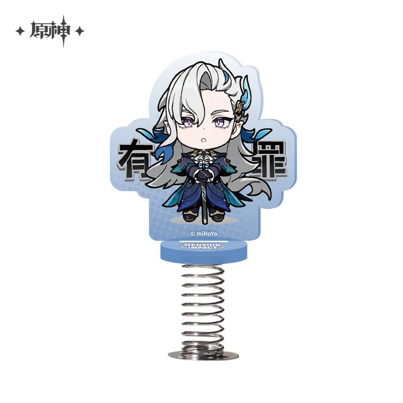[PREORDER] Genshin Impact Fontaine Emoji Spring Acrylic Stands