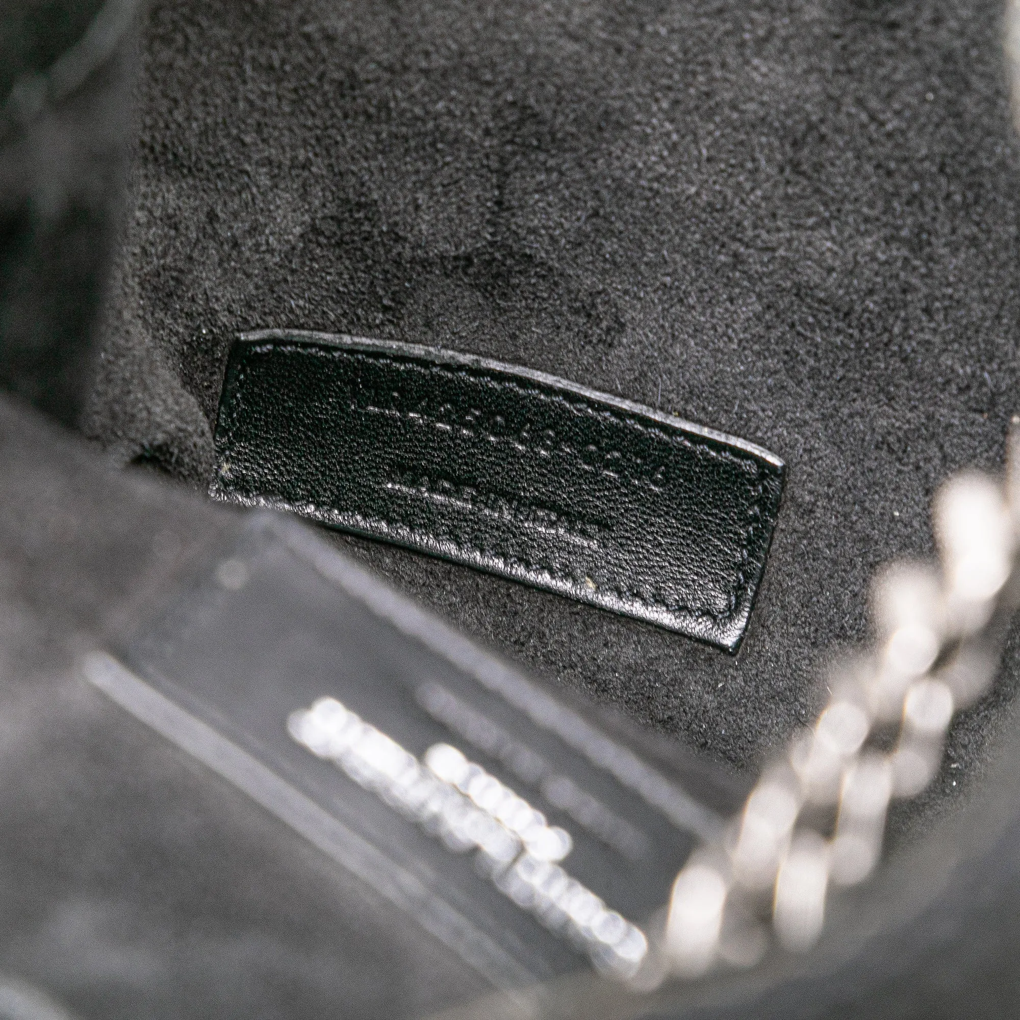 Saint Laurent Baby Embroidered Wool Emmanuelle Bucket Bag