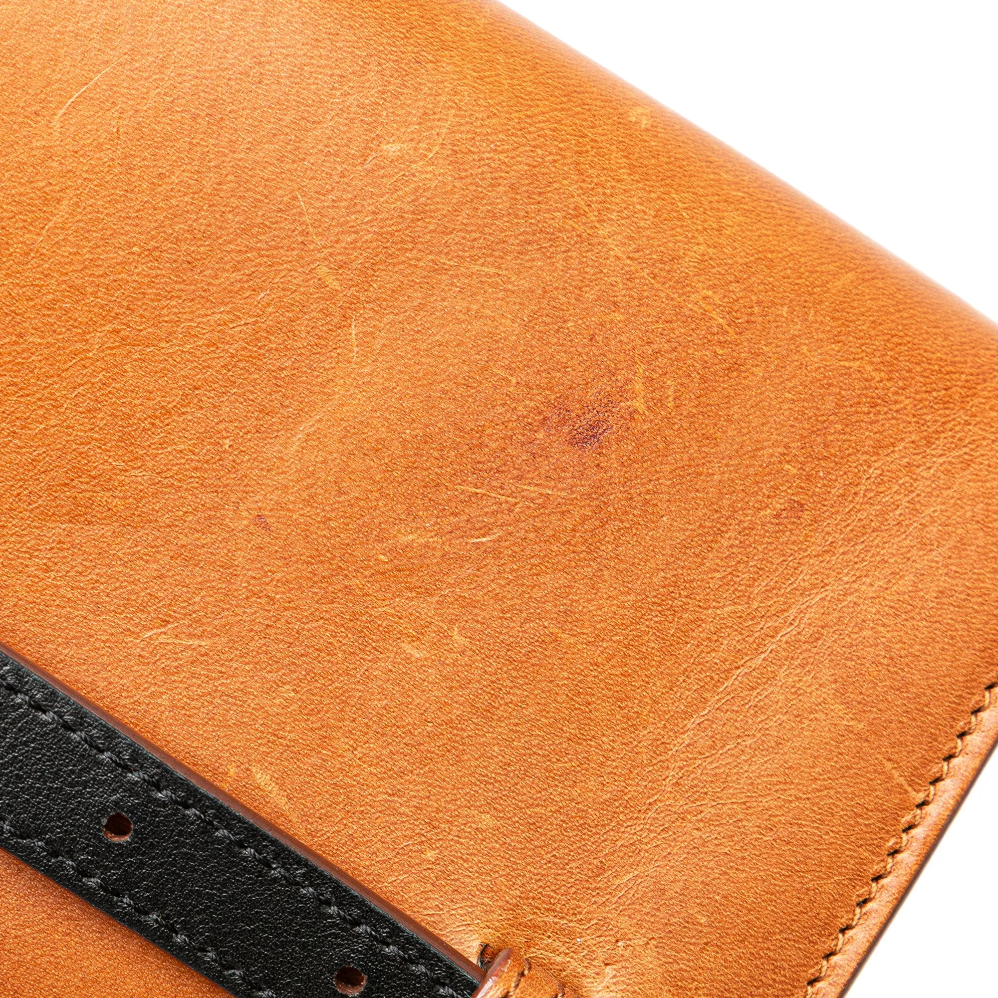 Saint Laurent Leather Envelope Belt Bag Brown