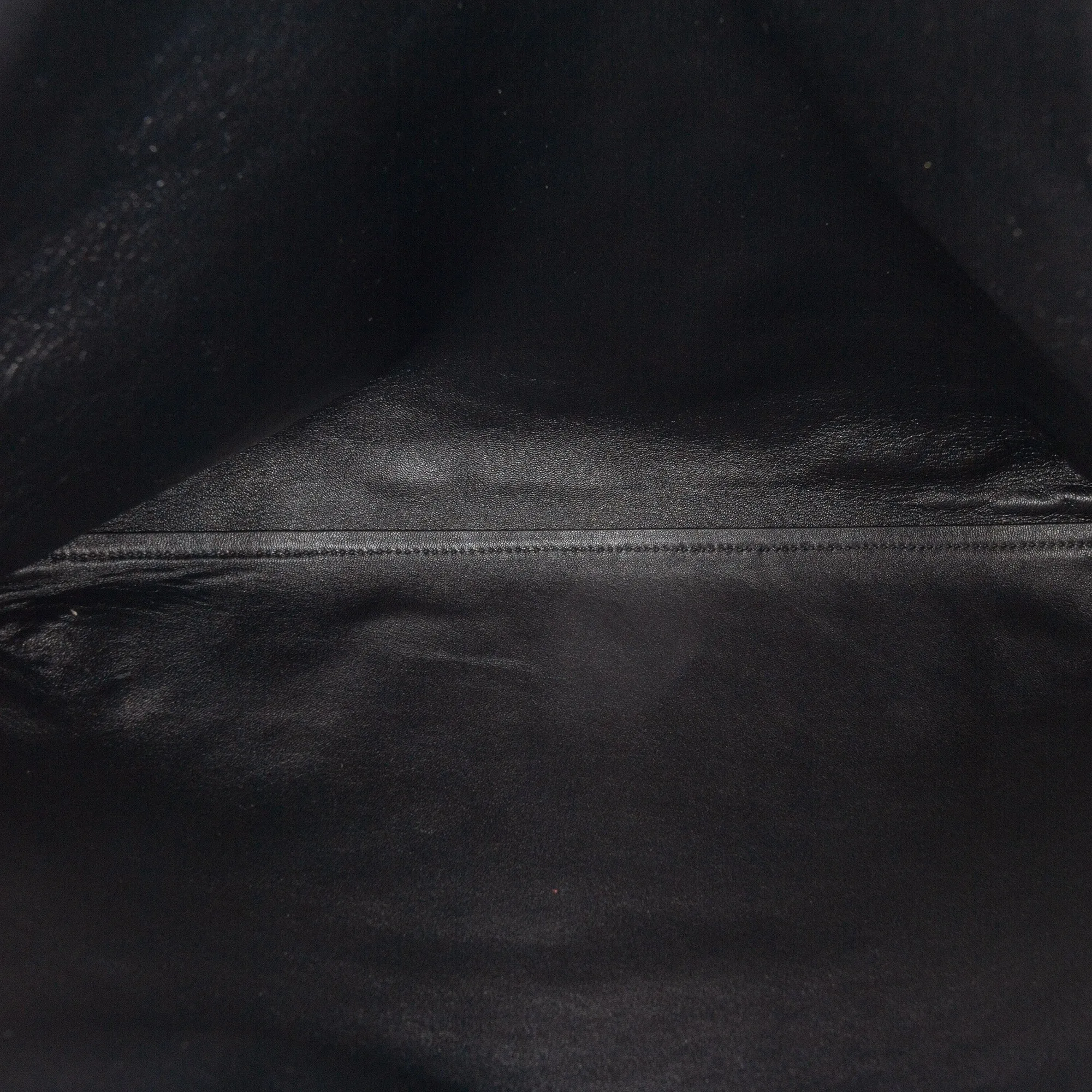 Saint Laurent Suede Suzanne Chain Shoulder Bag Black