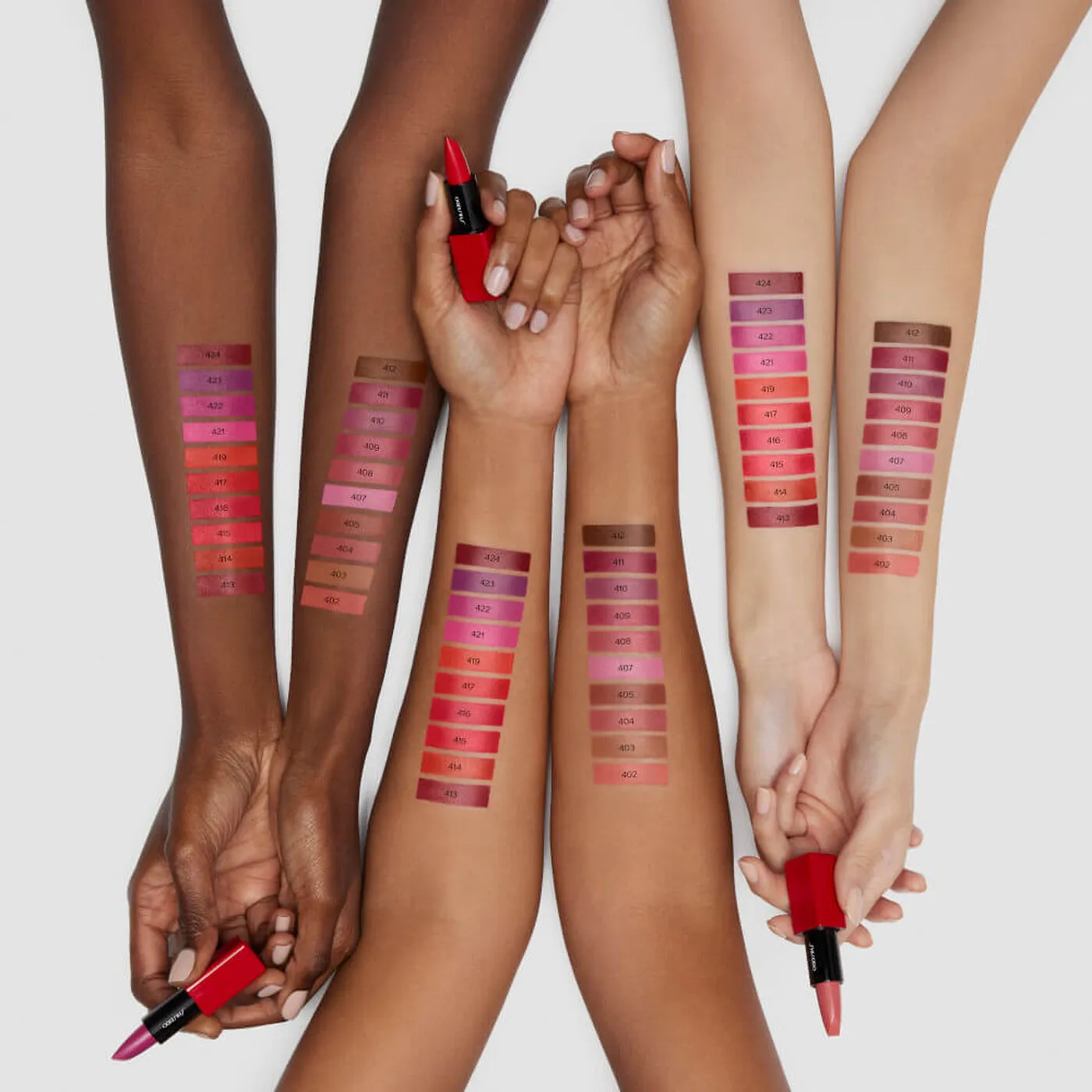 Shiseido Technosatin Gel Lipstick (many Shades) NIB
