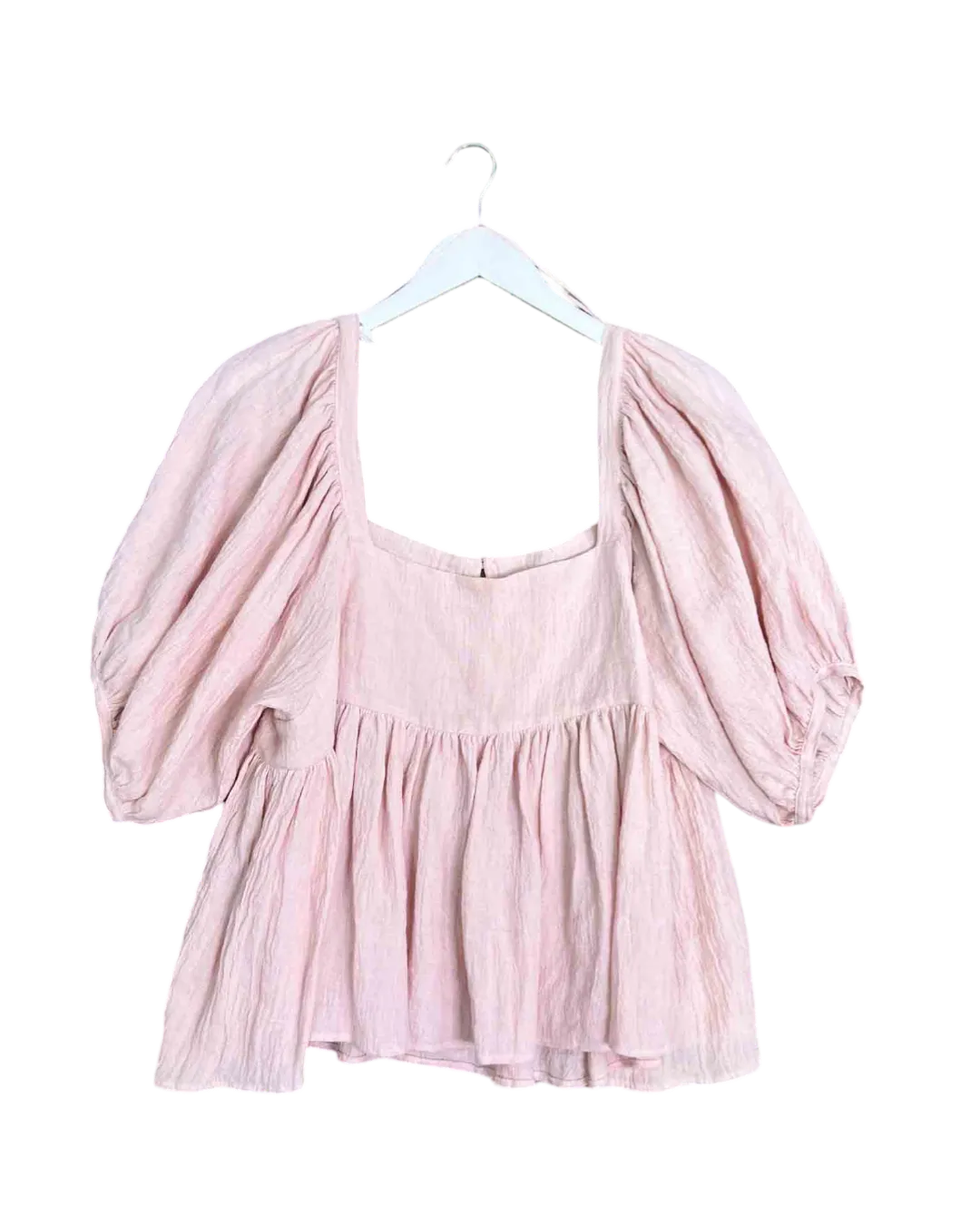 Size 12 | POL Blush Linen Top