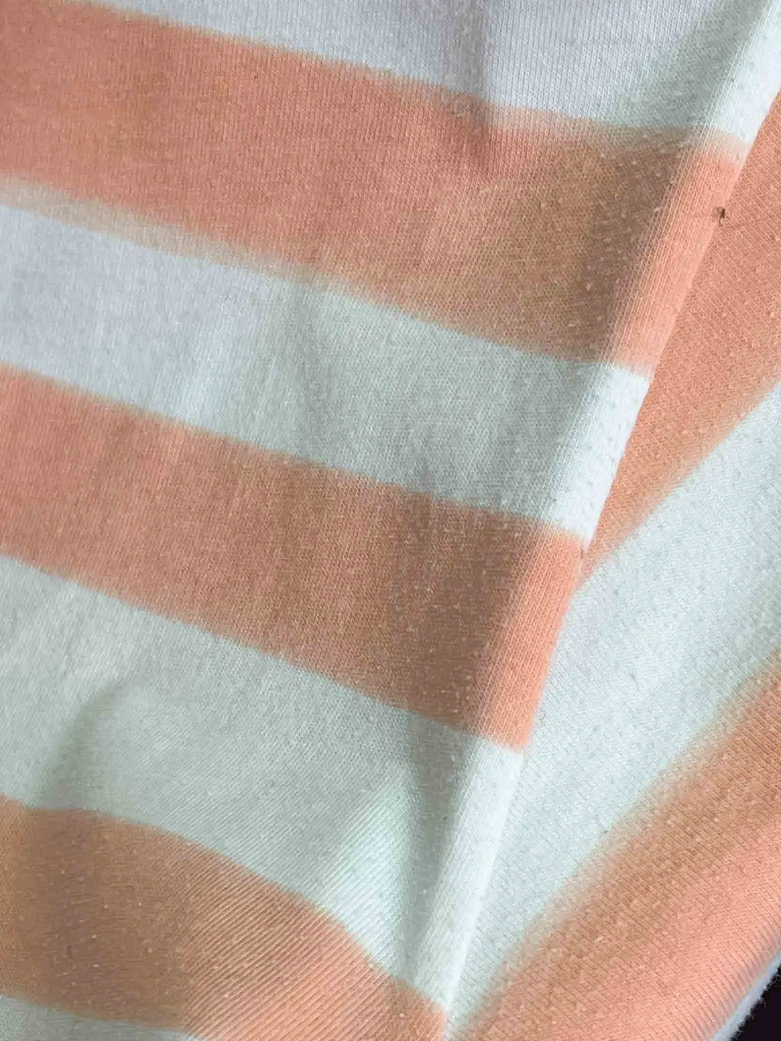Size M | Cat's Tsumori Chisato White Stripe T-shirt