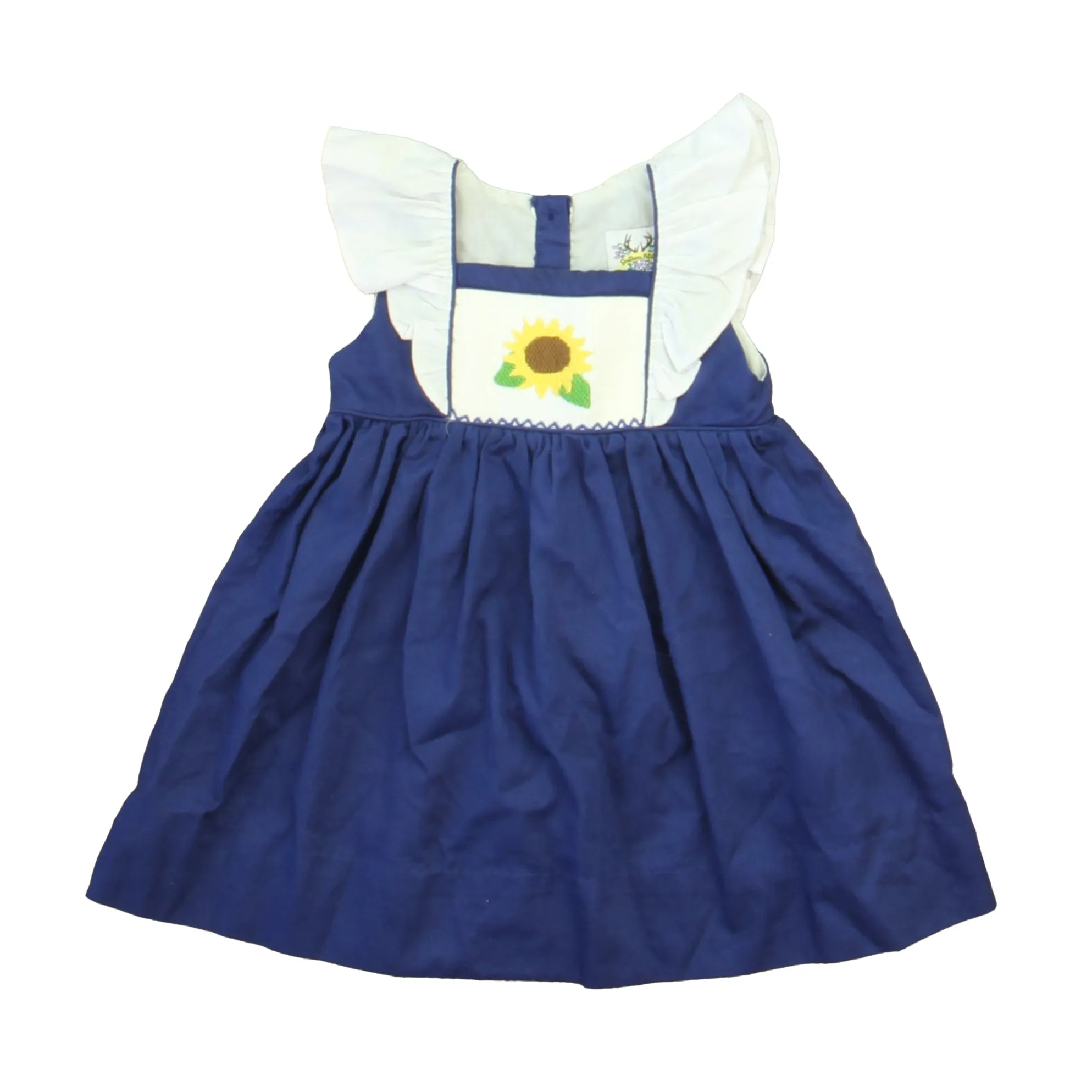 Southern Petites Girls Blue | White Dress