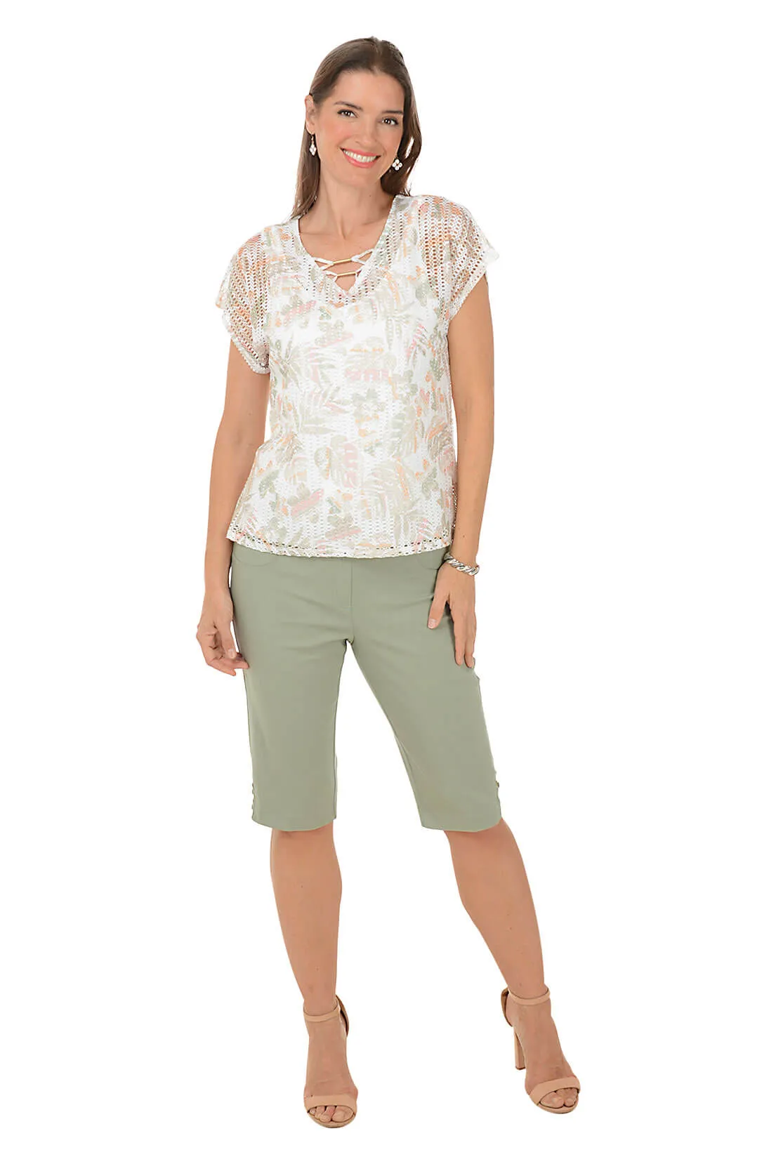 Spring Forward Pull-On Skimmer Pant