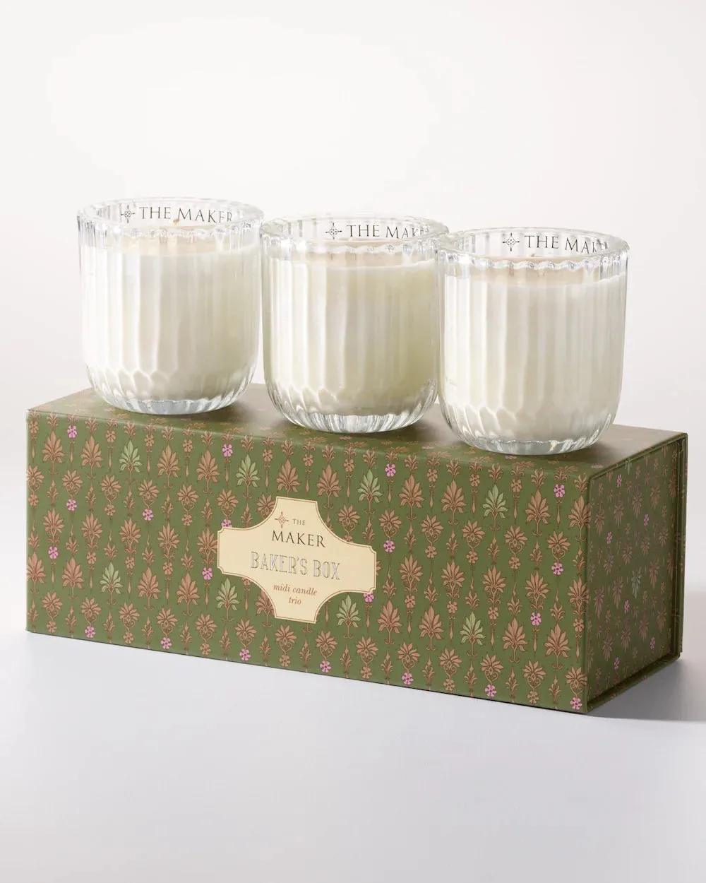 The Maker Baker's Box Candle Trio