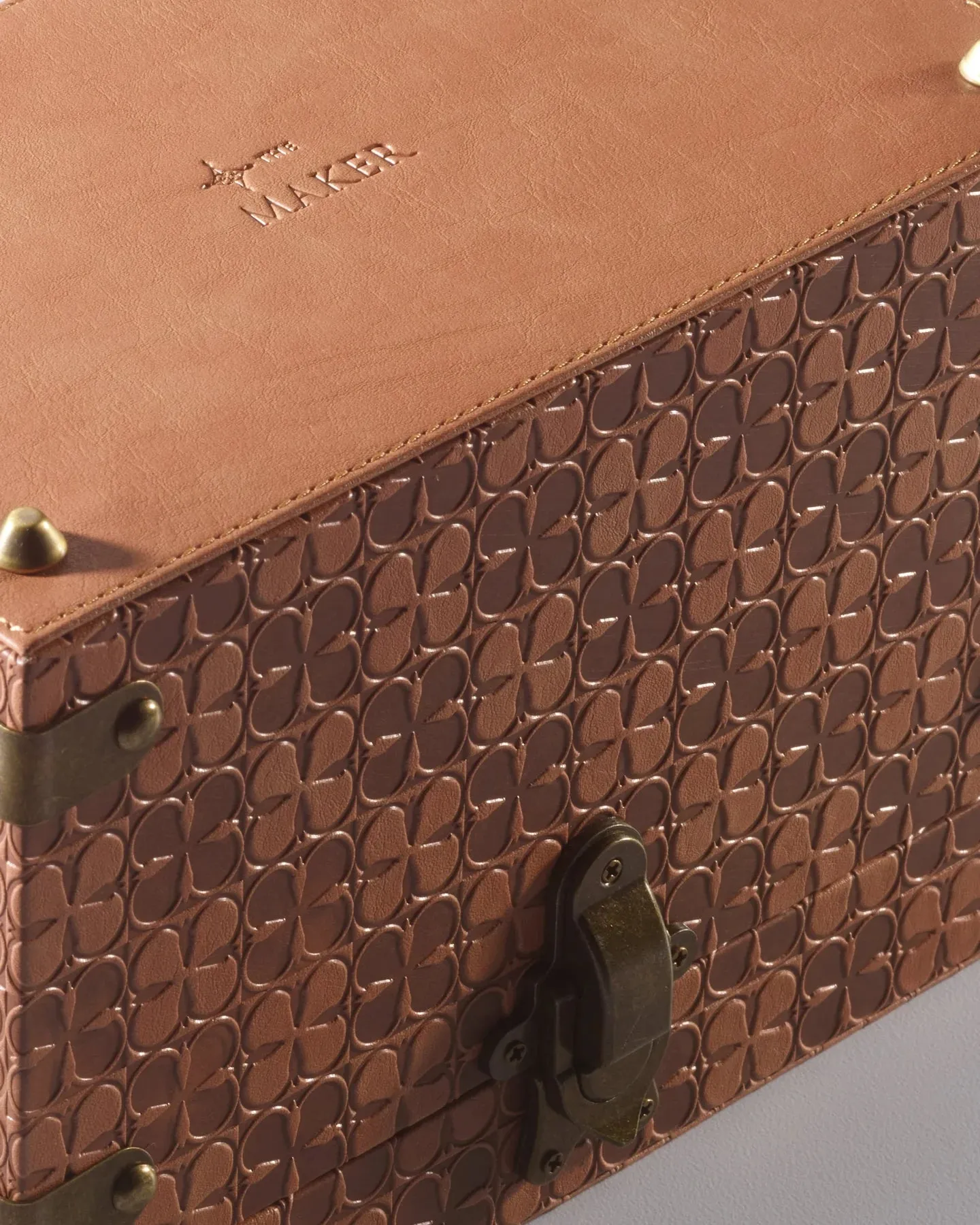 The Maker Leather Jewelry Box