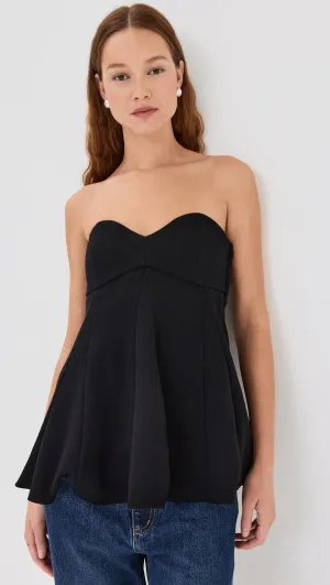 Tibi Melee Crepe Strapless Top (Multiple Sizes) NWT