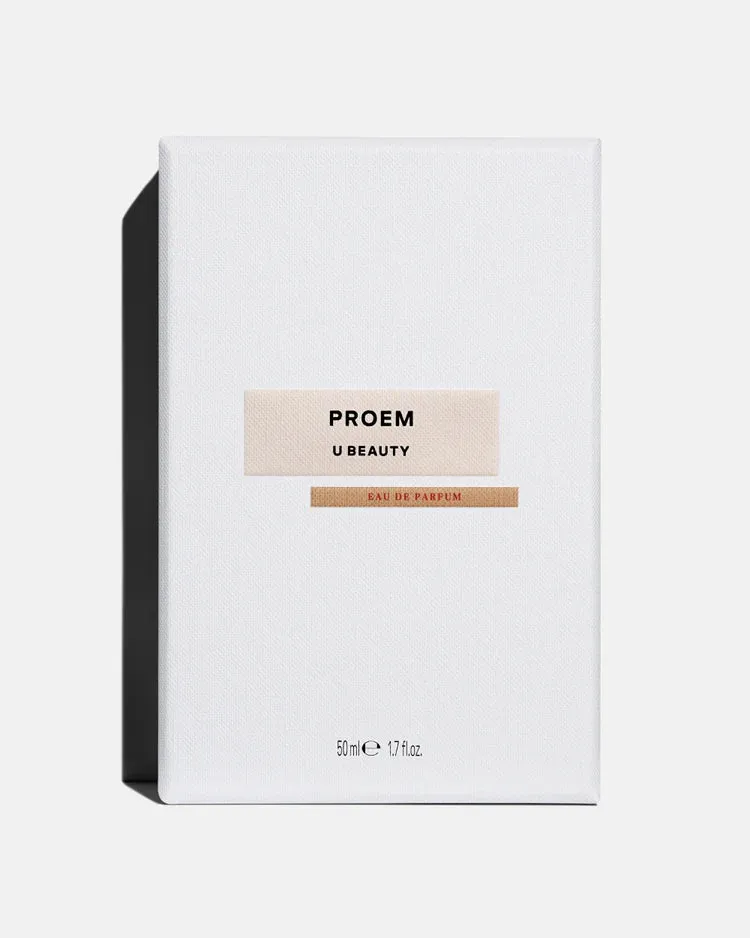 U Beauty PROEM Eau de Parfum 50ml NIB