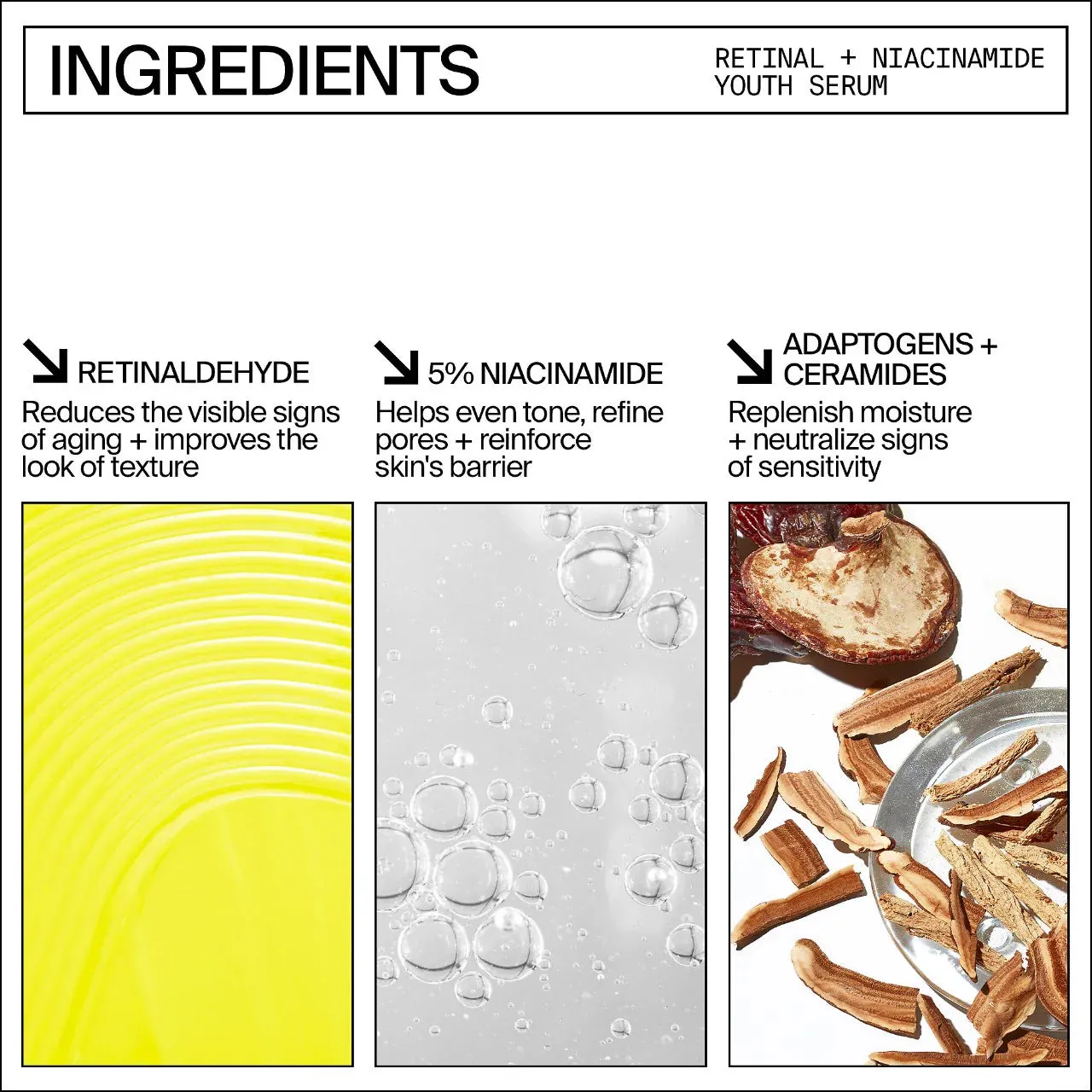 Youth To The People Retinal   Niacinamide Youth Serum 30ml NWOB